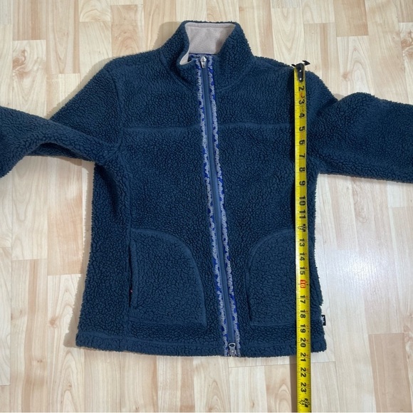 Horny Toad Blue Womens Fleece Full Zip Lomg Sleeve Jacket Size Small - Picture 2 of 5